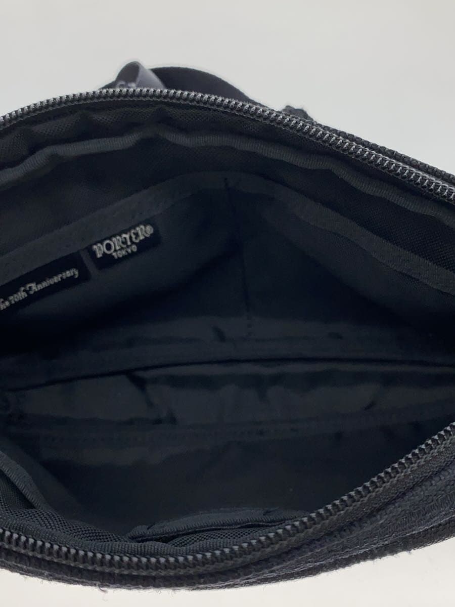 PORTERTANGO BLACK 70th Anniversary Model Waist Bag -- BLK 638-06239 6