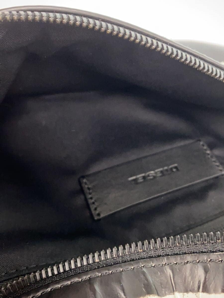 Diesel Fashion Shoulder Bag Leather BLK 6