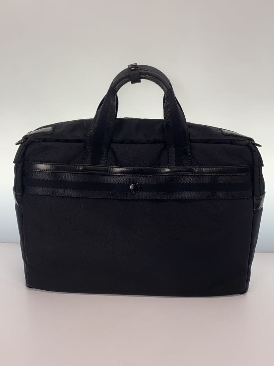 PORTER Briefcase Nylon Black Plain 3