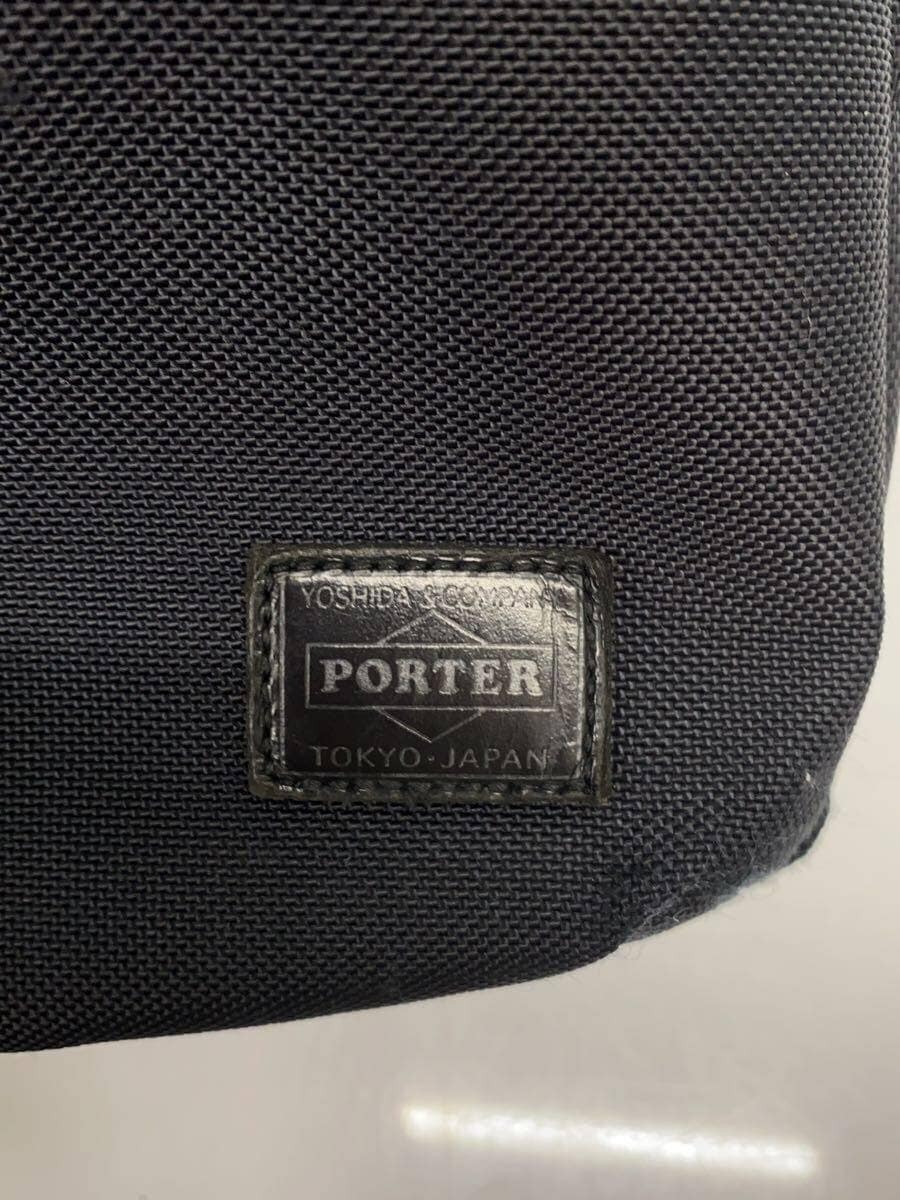 PORTER Briefcase Nylon Black Plain 5
