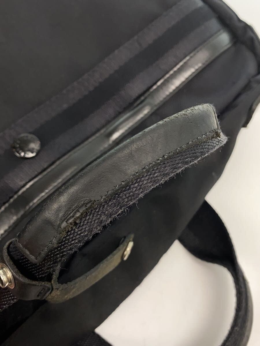 PORTER Briefcase Nylon Black Plain 7