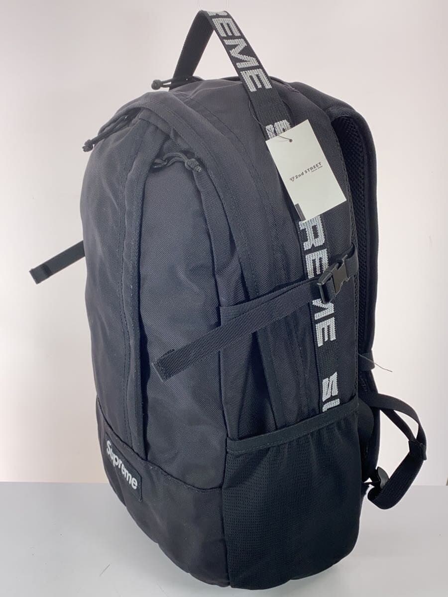 Supreme Backpack BLK Solid 2