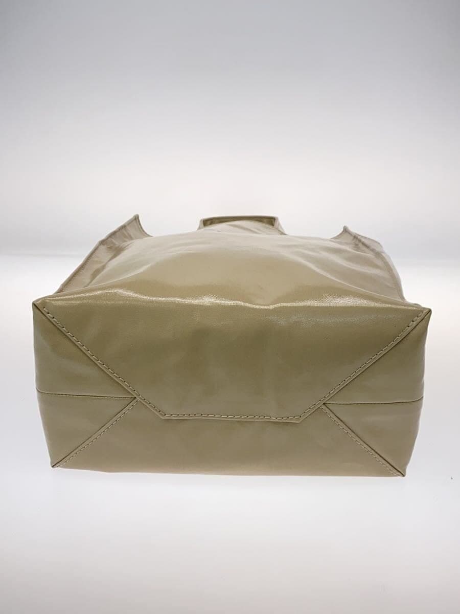 TEMBEAPAPER TOTE Tote Bag PVC Beige 4