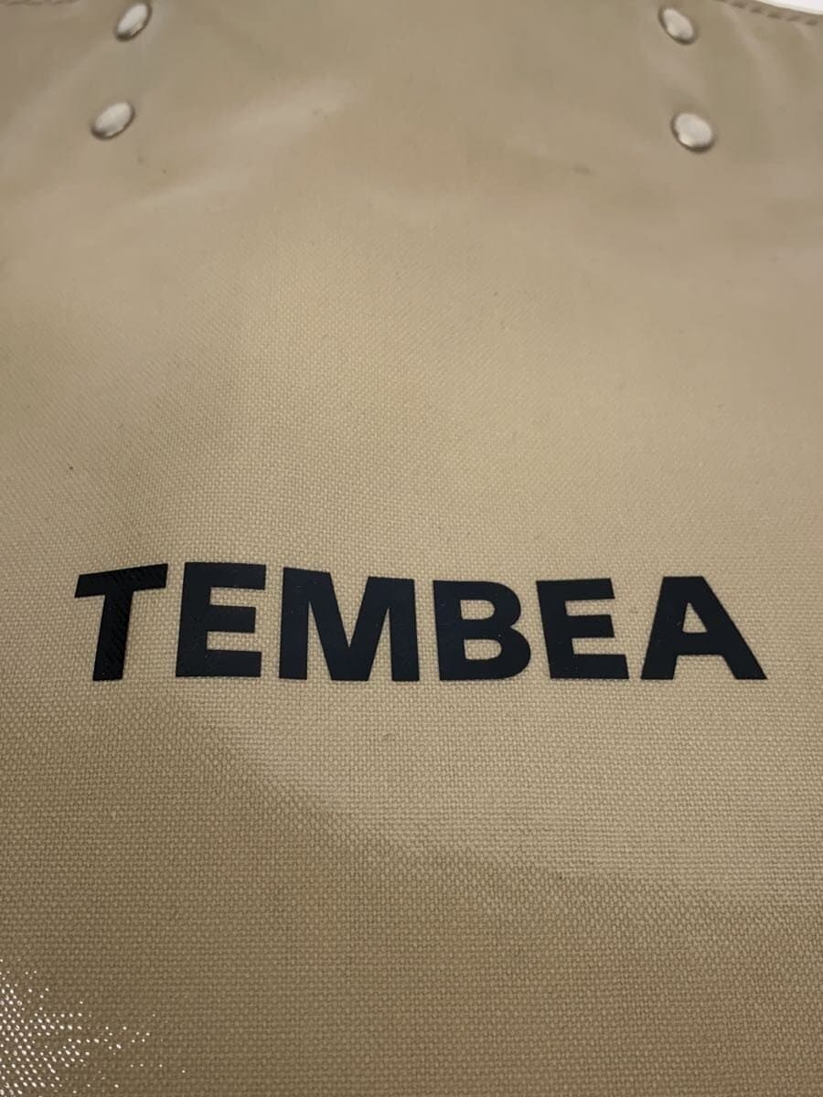 TEMBEAPAPER TOTE Tote Bag PVC Beige 5