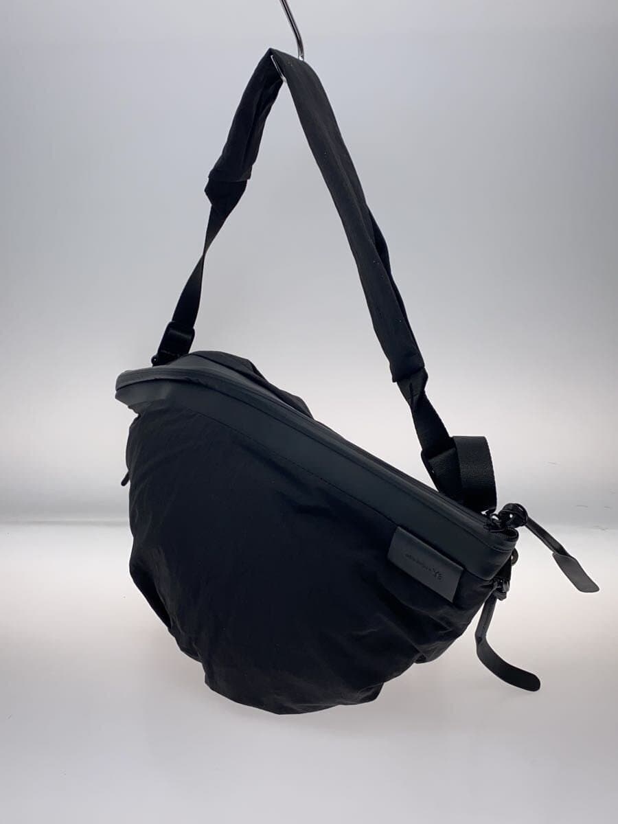 Y’s x COTE&CIELORNE Shoulder Bag Nylon Black YA-I42-997 2