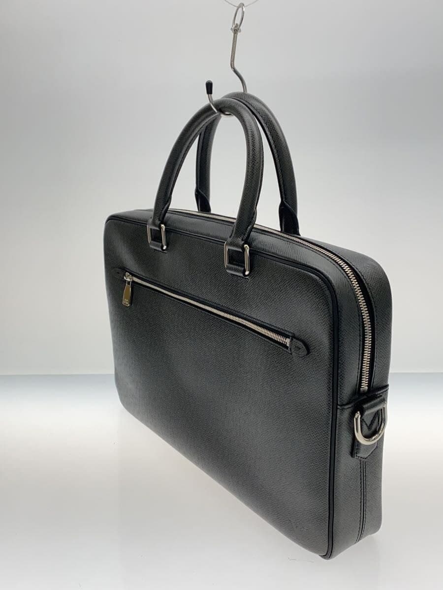LOUIS VUITTON Porto Documents Business MMNM_Taiga Cowhide Black 2