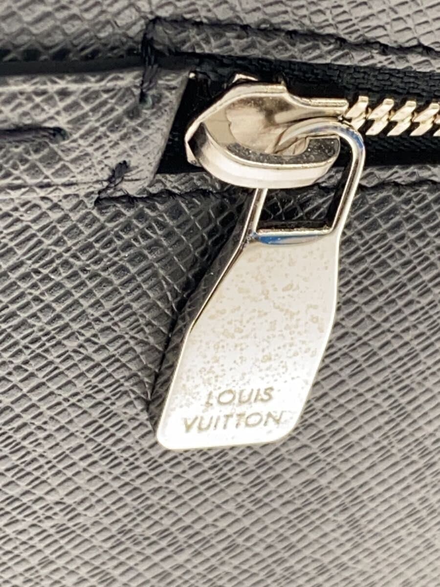 LOUIS VUITTON Porto Documents Business MMNM_Taiga Cowhide Black 7