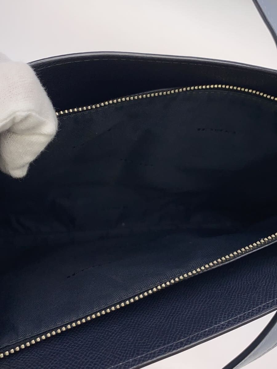 COACH2-Way Tote Bag Charlie Carryall Leather Blue All Over Pattern 51728 6