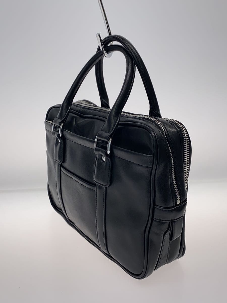 COMME des GARCONS Handbag Leather Black OZ-K 223 2