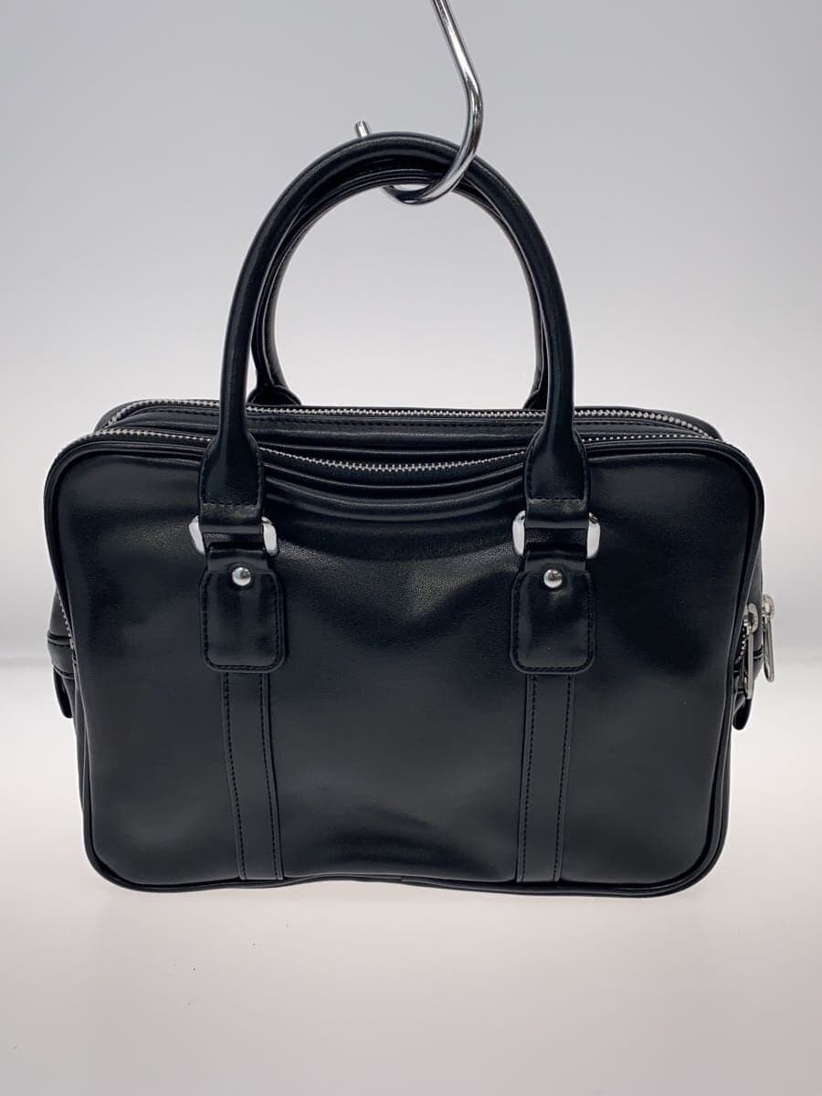 COMME des GARCONS Handbag Leather Black OZ-K 223 3