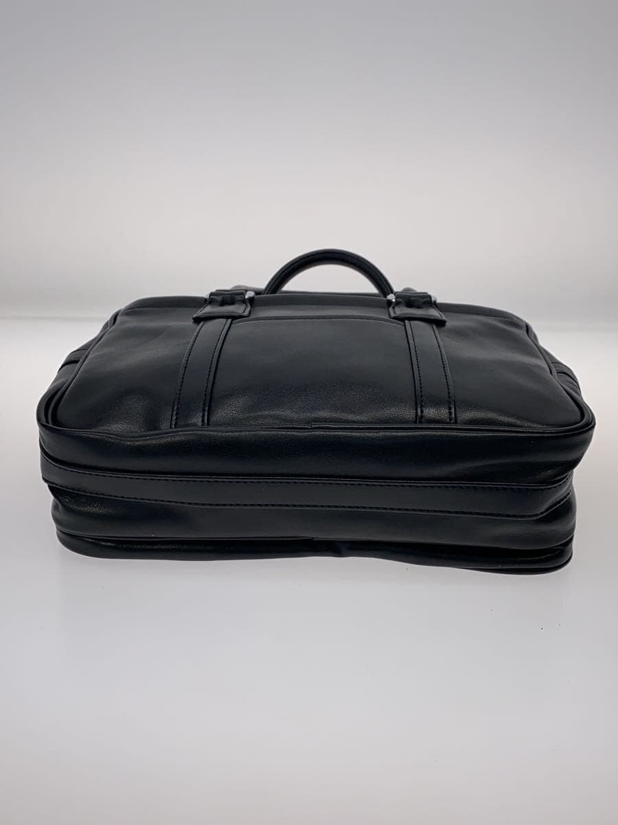 COMME des GARCONS Handbag Leather Black OZ-K 223 4