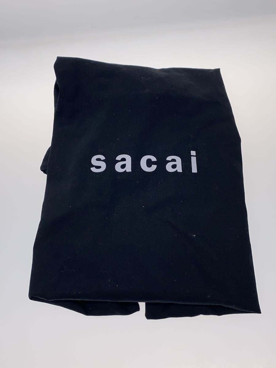 sacai SMALL PURSKET BAG Handbag Leather Black Shoulder Strap 7