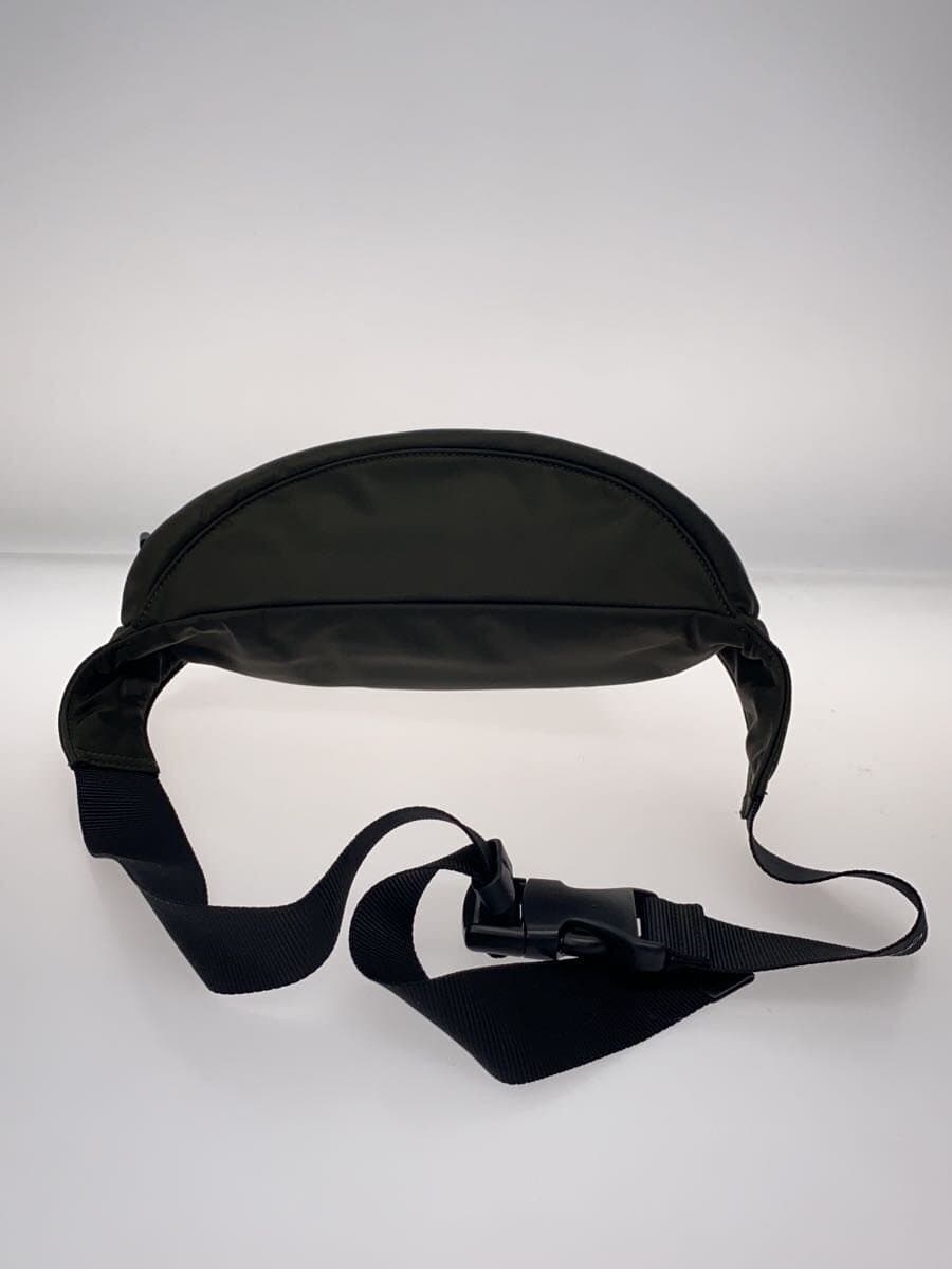 agnes b. Logo Waist Pouch Waist Bag Nylon Khaki PAS07-03 3