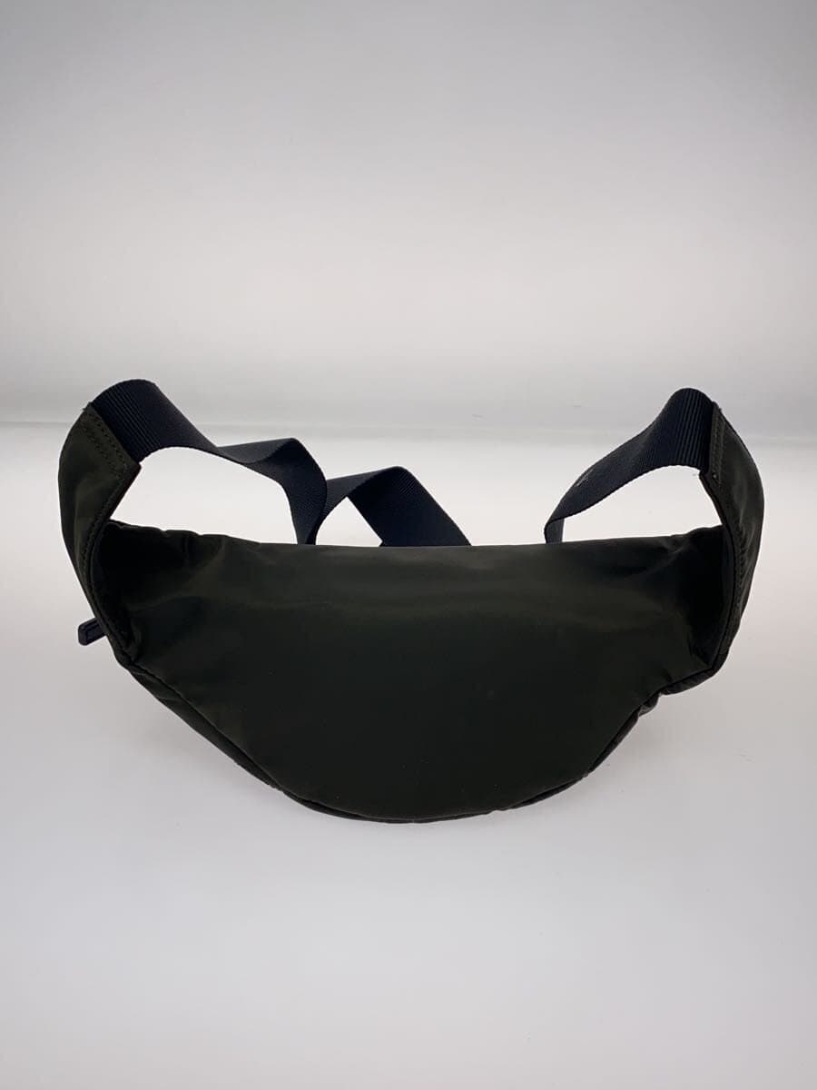 agnes b. Logo Waist Pouch Waist Bag Nylon Khaki PAS07-03 4