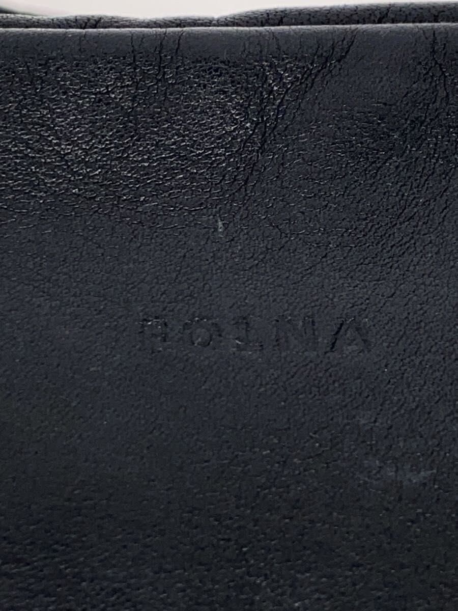 Folna Soft Leather Boston Bag Leather Black 5