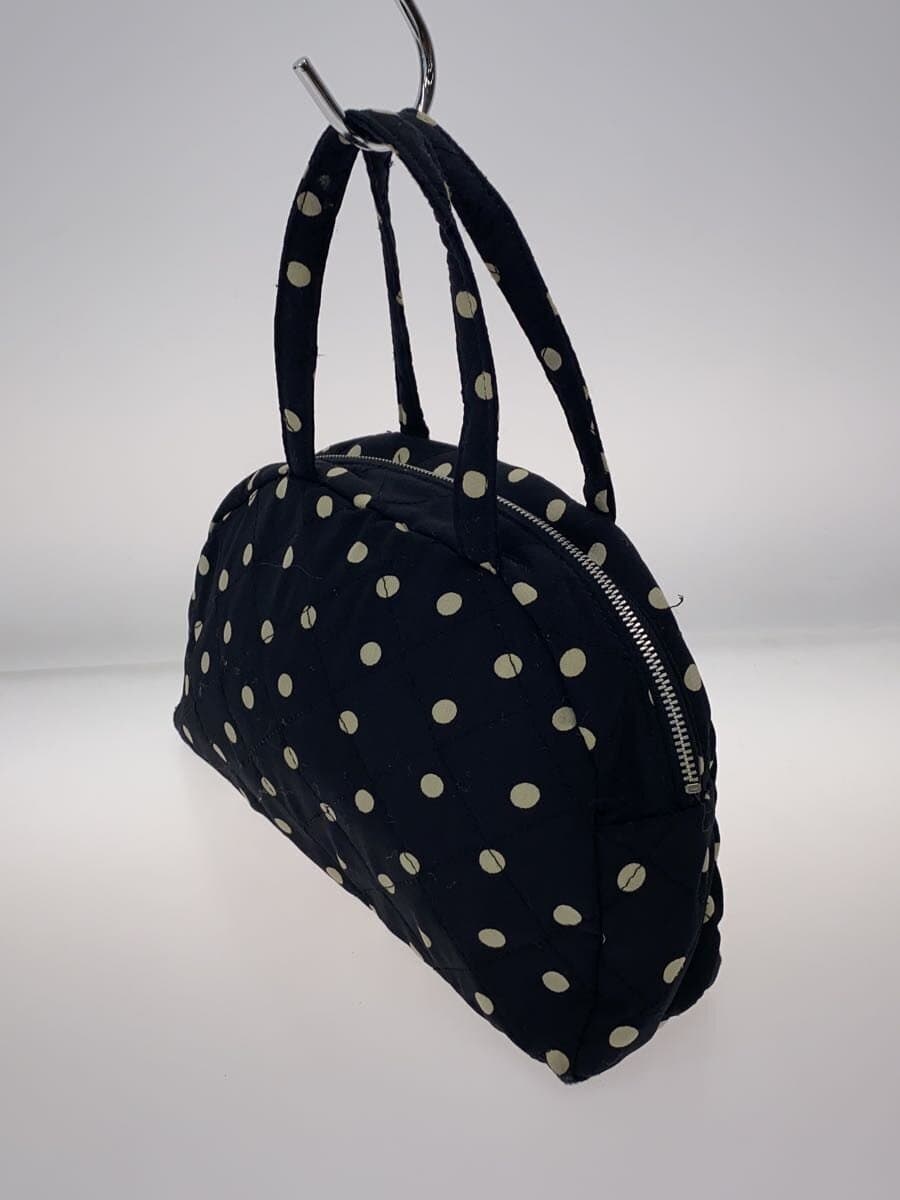 agnes b. Boston Bag Black Dot 2
