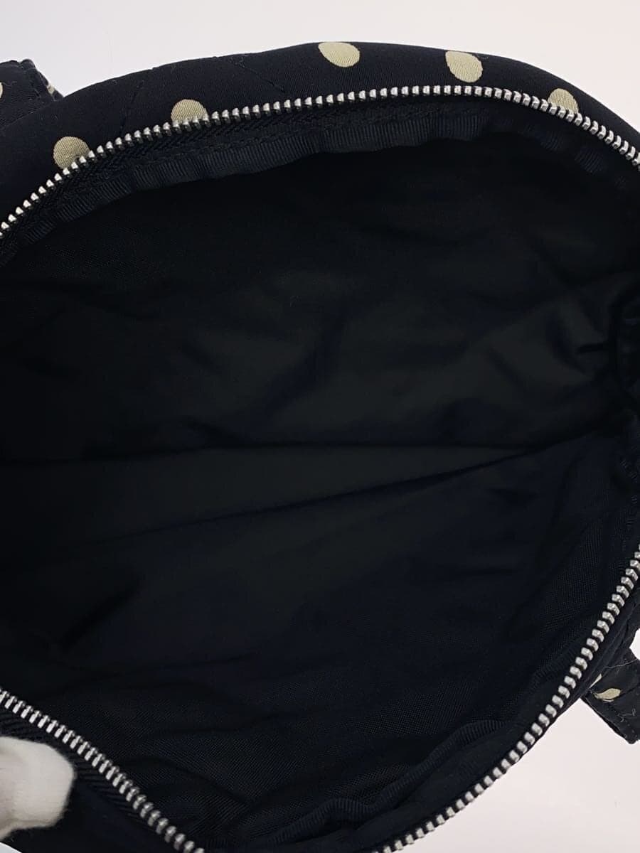 agnes b. Boston Bag Black Dot 6