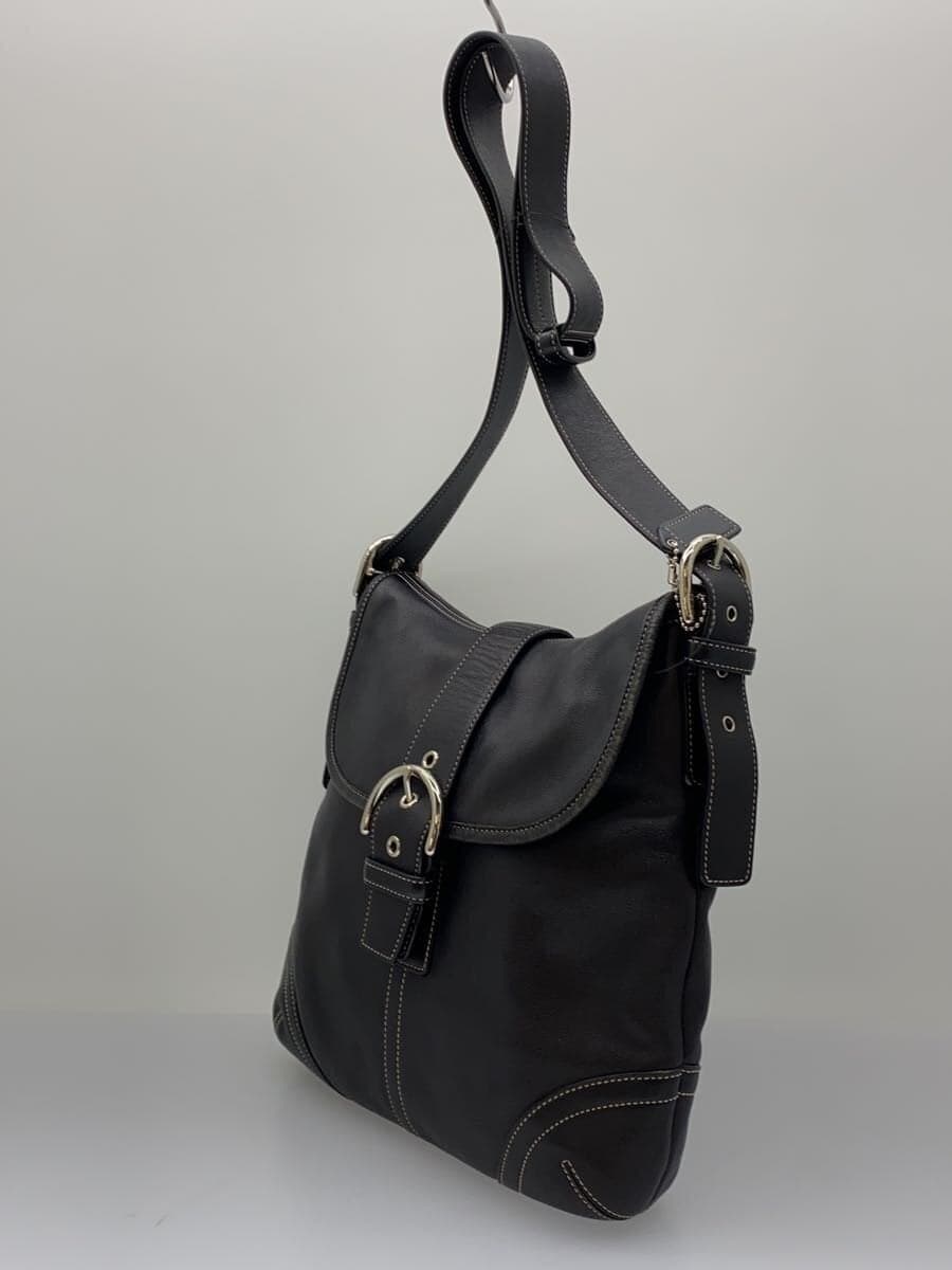 COACH Small Leather Duffle_Soho_Black Leather Black 9480 2