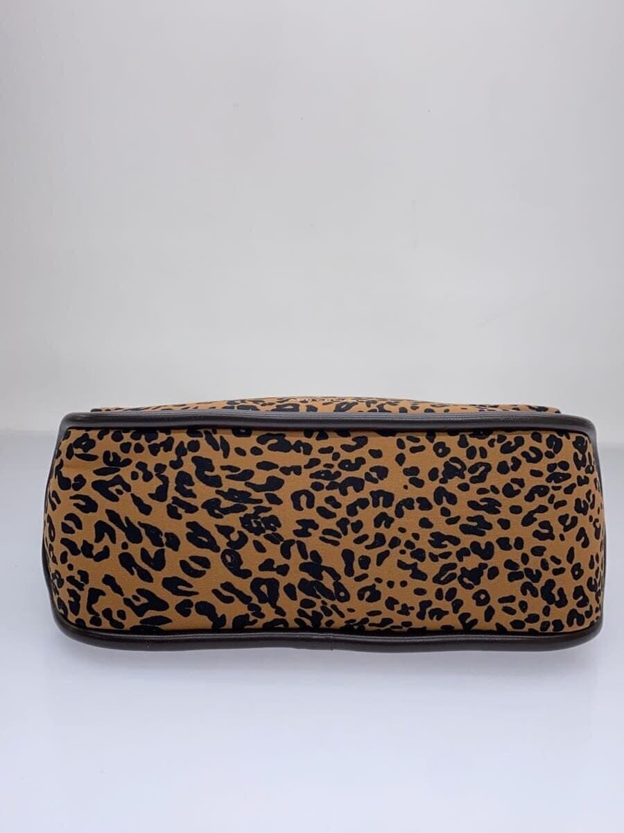 ADD CULUMNROLLA S LEOPARD Shoulder Bag Polyester Brown Leopard A25W02B422 4