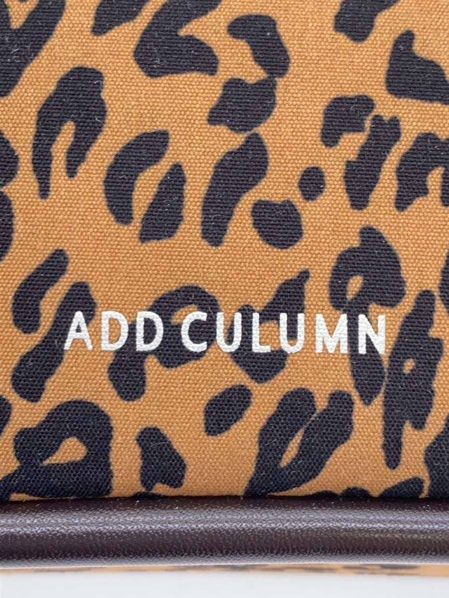 ADD CULUMNROLLA S LEOPARD Shoulder Bag Polyester Brown Leopard A25W02B422 5