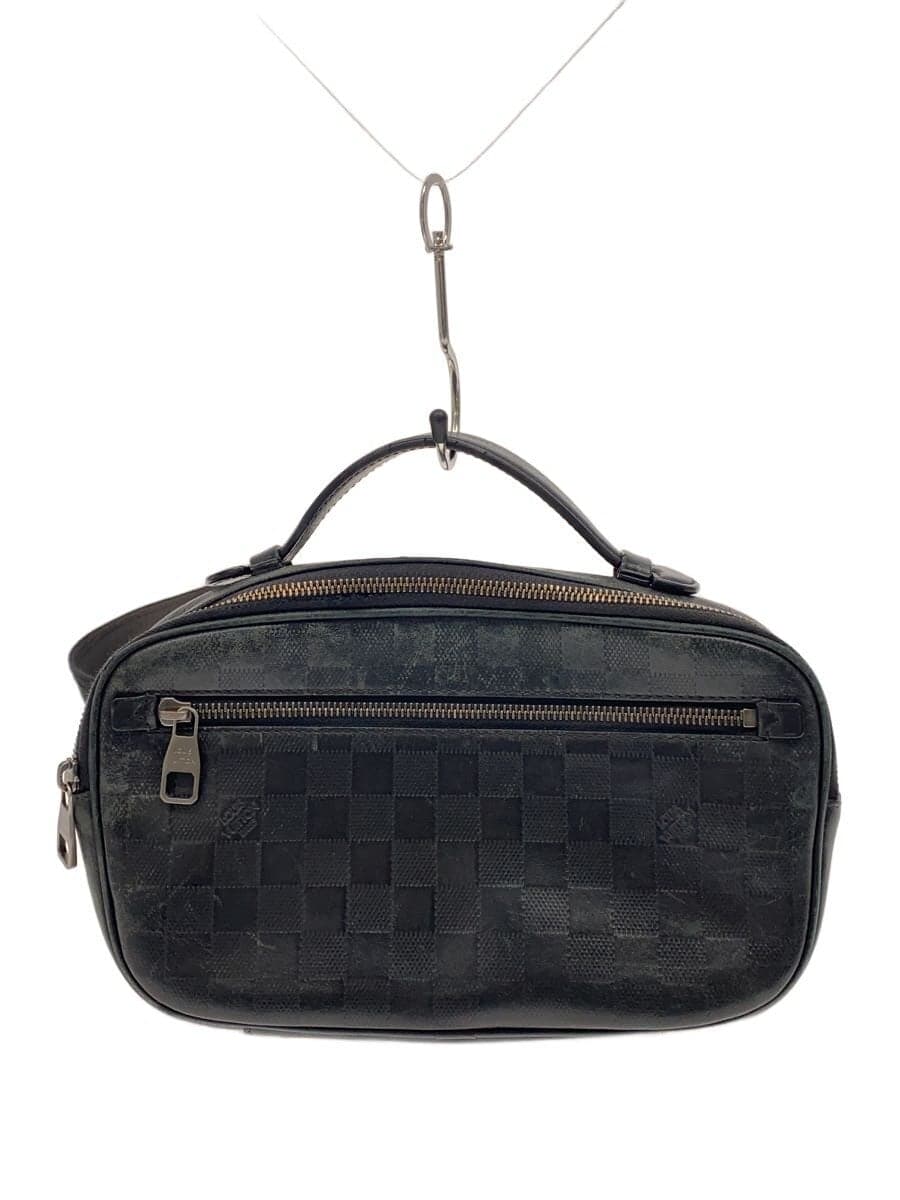 LOUIS VUITTON Ombre _Damier Infini Leather Black