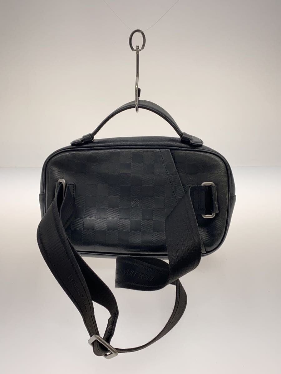 LOUIS VUITTON Ombre _Damier Infini Leather Black 3