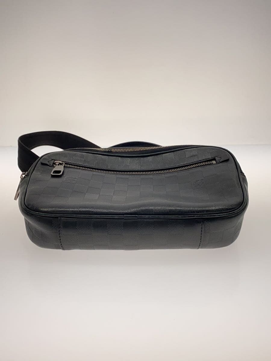 LOUIS VUITTON Ombre _Damier Infini Leather Black 4