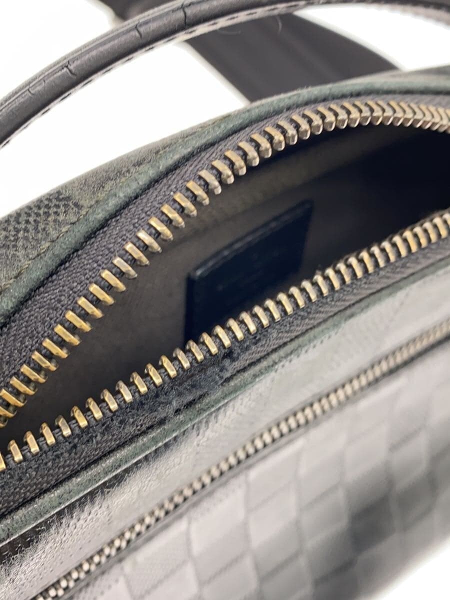 LOUIS VUITTON Ombre _Damier Infini Leather Black 7