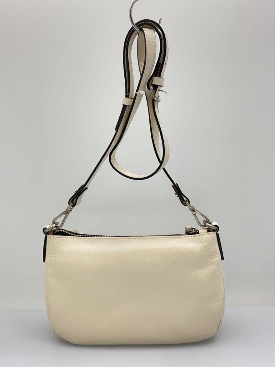GIANNI CHIARINI shoulder bag leather white 3