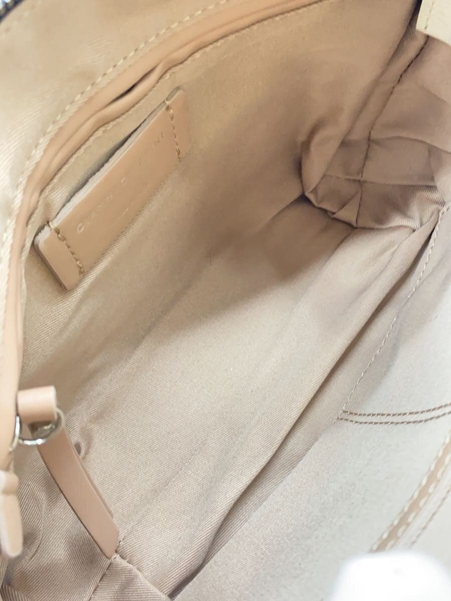 GIANNI CHIARINI shoulder bag leather white 6