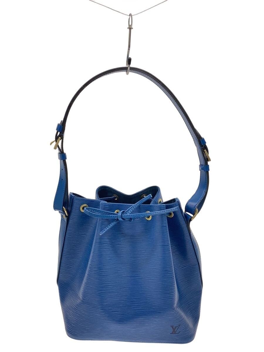 LOUIS VUITTON Petit Noé_Epi Leather Blue M44105