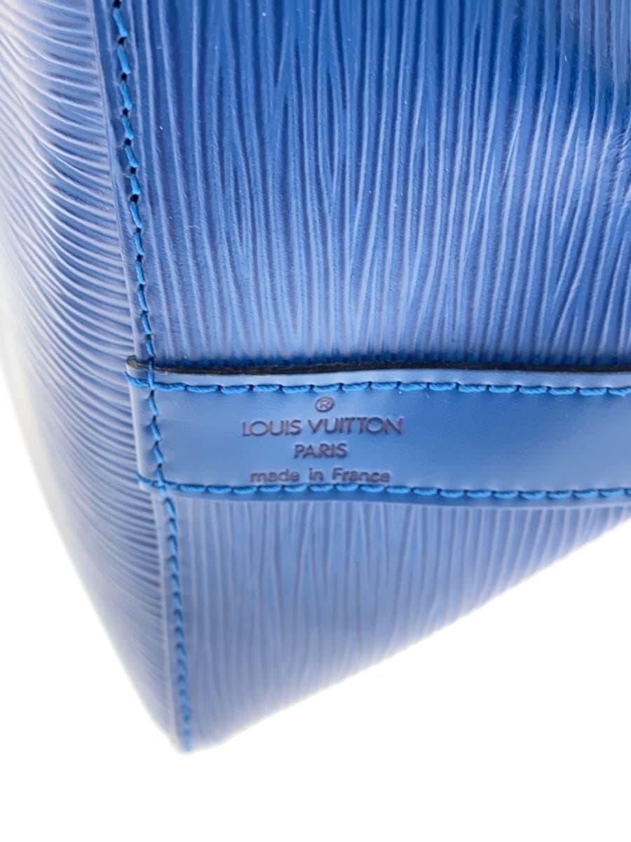 LOUIS VUITTON Petit Noé_Epi Leather Blue M44105 5