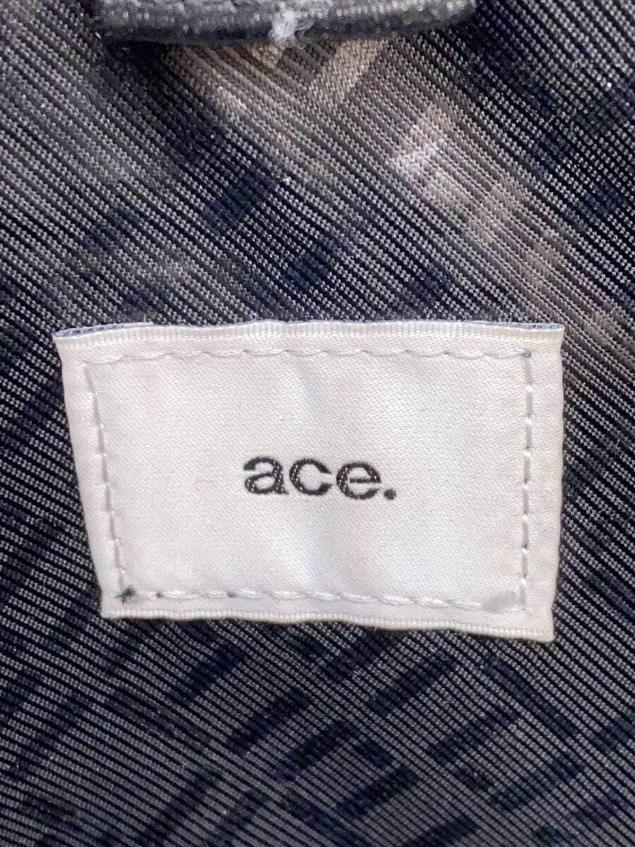 ace. Backpack Faux Leather Black 5