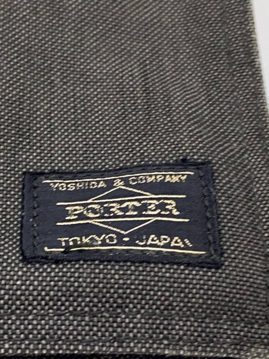 PORTERSMOKY SHOULDER BAG Canvas GRY 592-07628 Slight scratches present 5