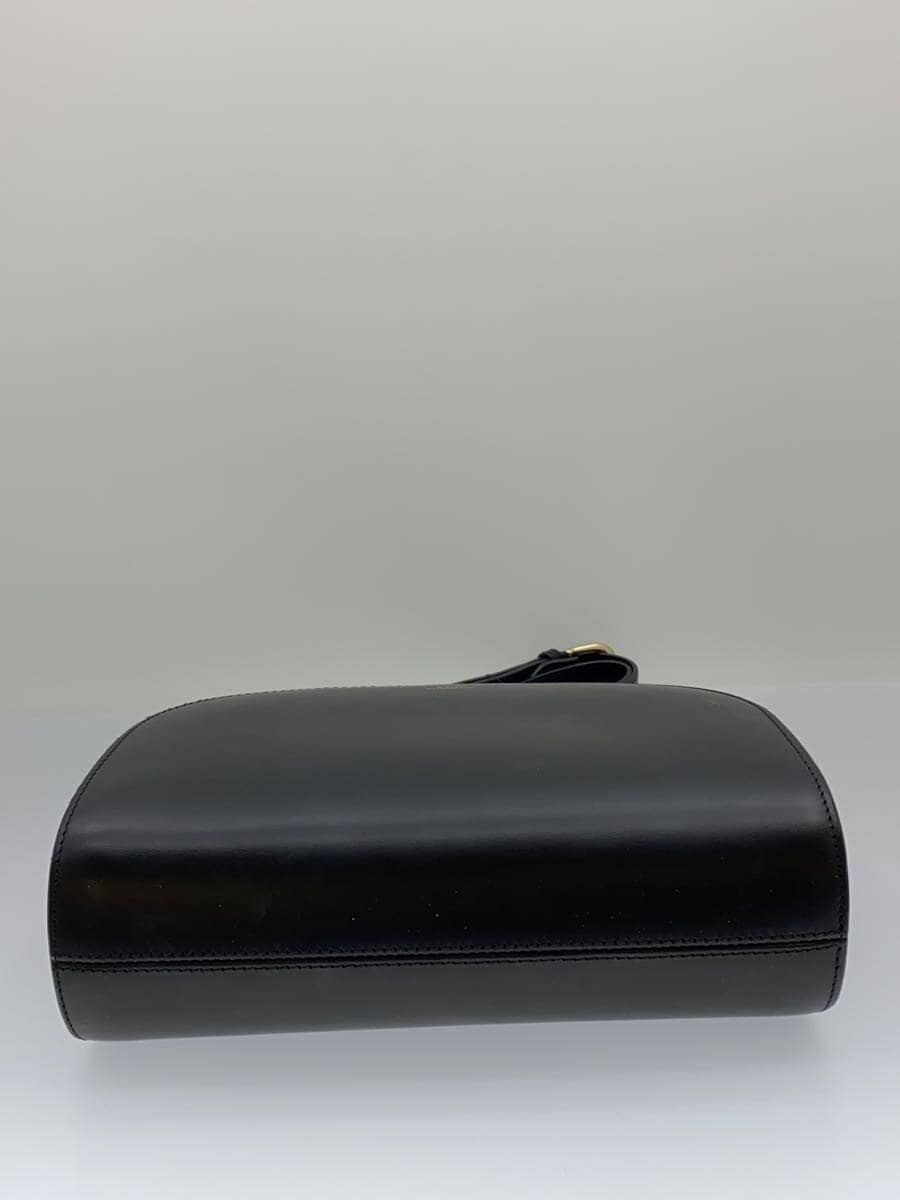 A.P.C. Shoulder Bag Cow Leather BLK 4