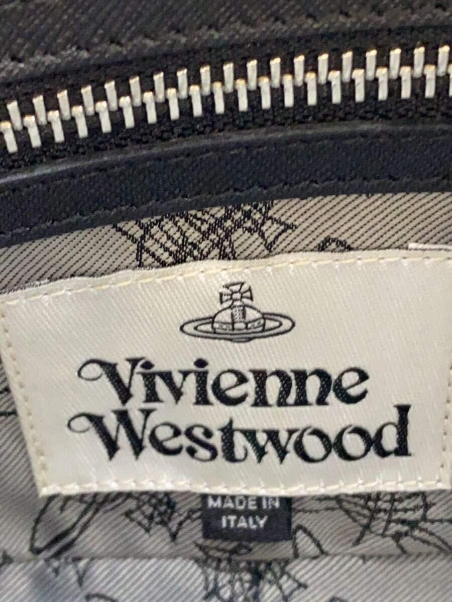 Vivienne Westwood CAMERA BAG Shoulder Bag Leather Black 43030064 5