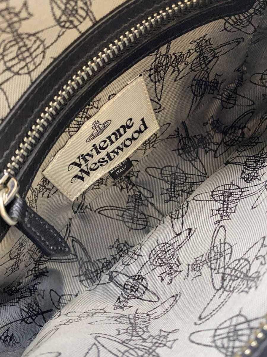 Vivienne Westwood CAMERA BAG Shoulder Bag Leather Black 43030064 6
