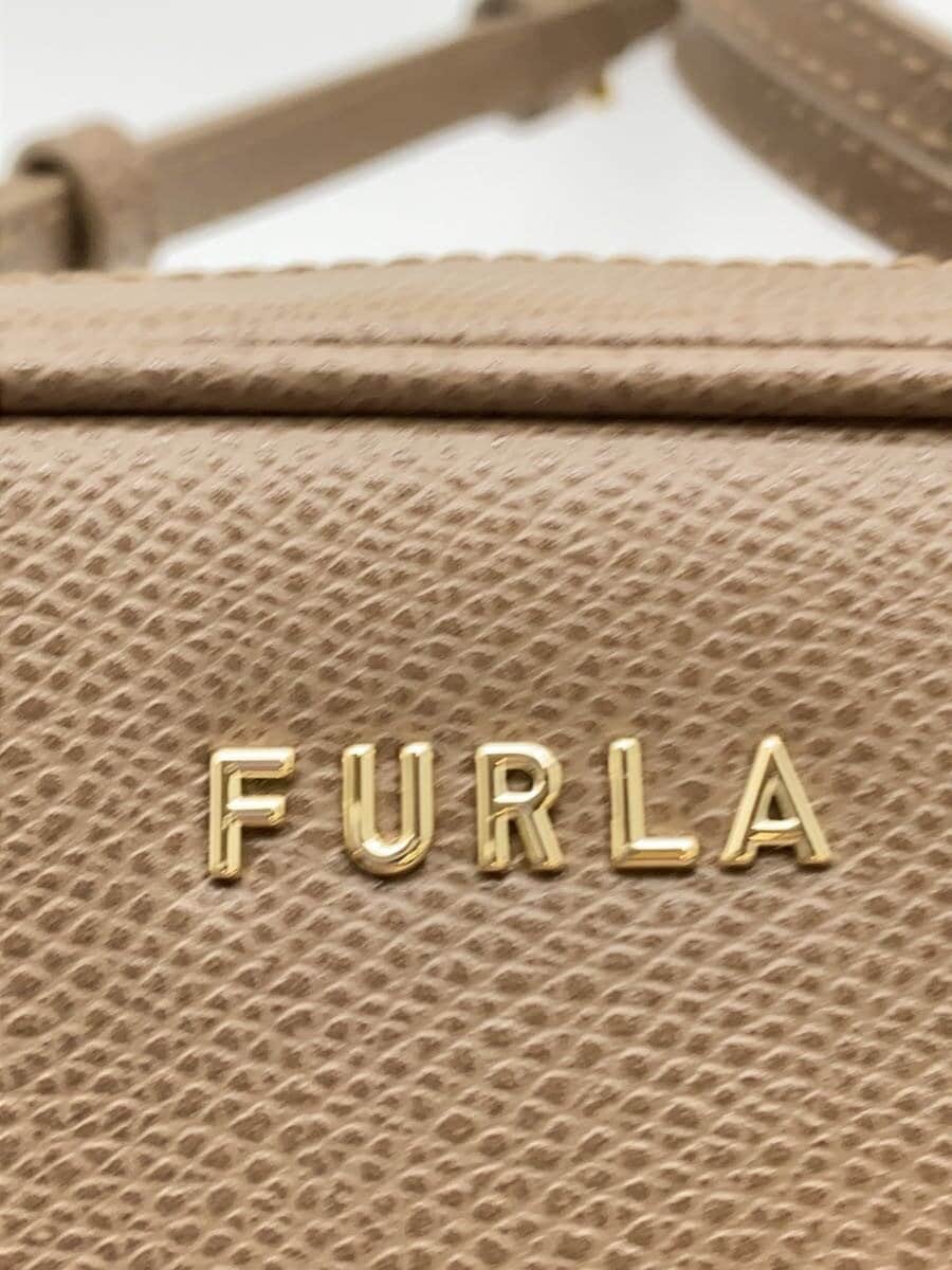 FURLACLASSIC Shoulder Bag Leather Gray WE00600 5