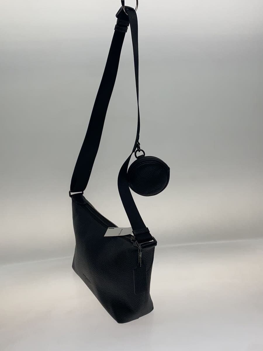 COACH Small Fin Crossbody Bag Leather Black CCG20 2