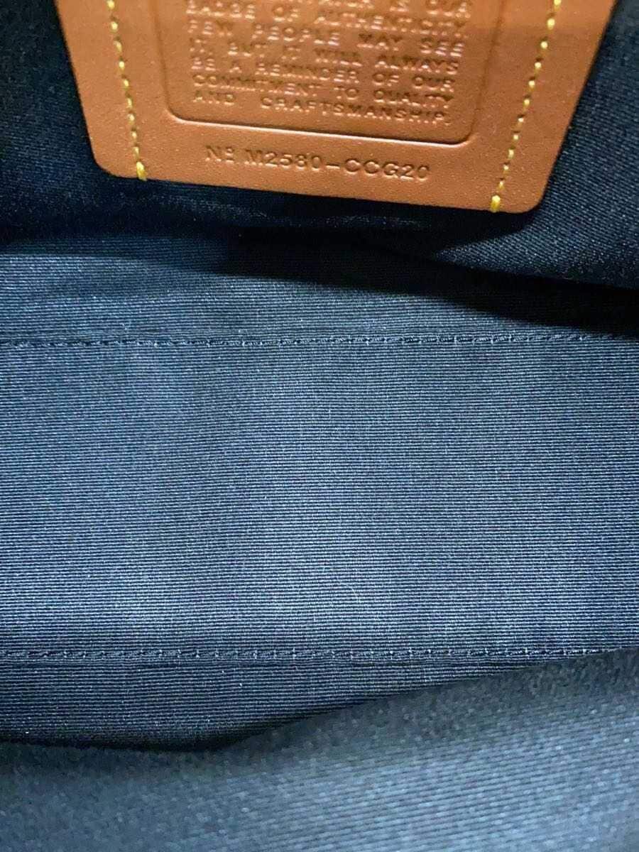 COACH Small Fin Crossbody Bag Leather Black CCG20 6