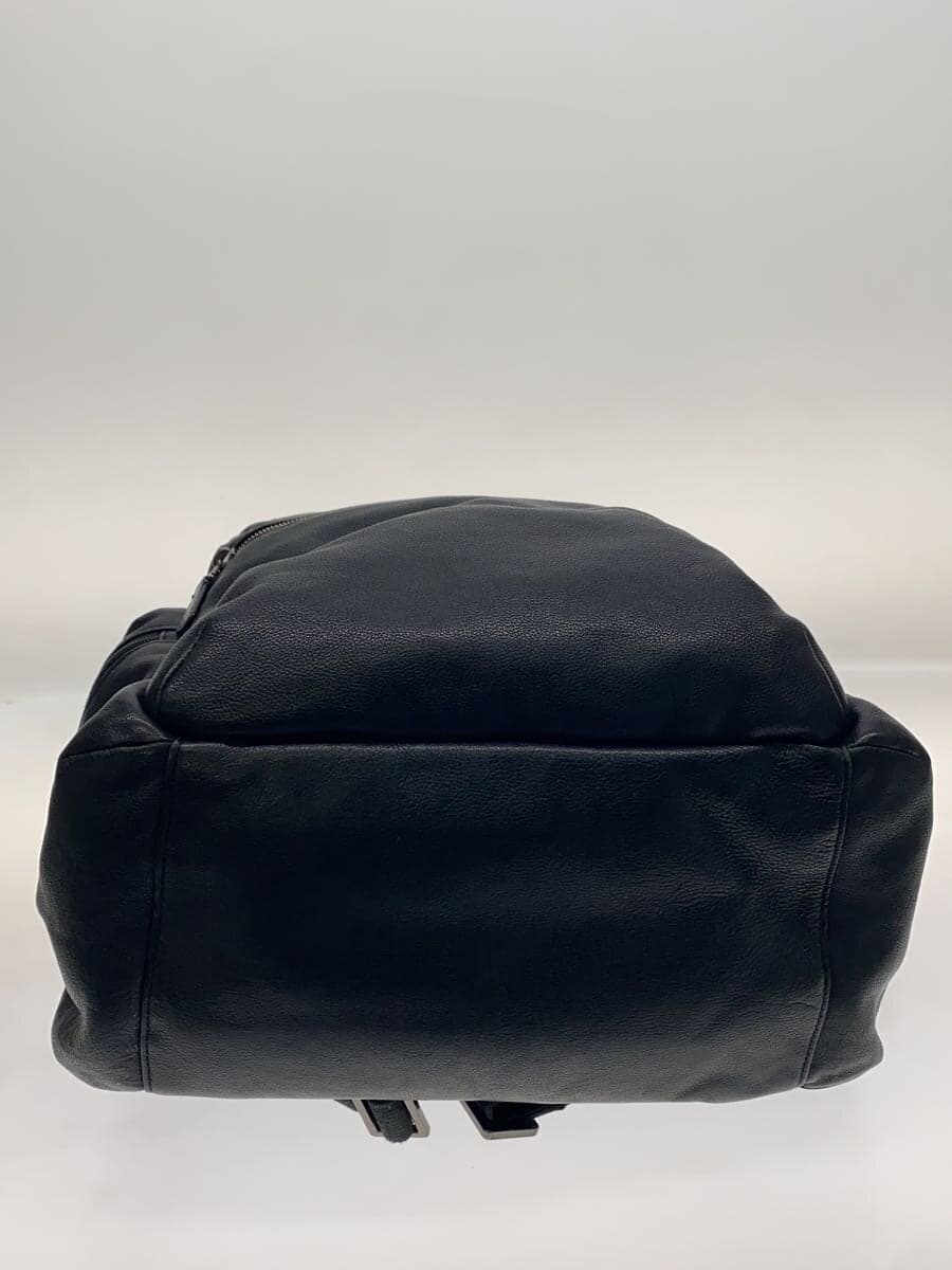 TUMI Backpack Leather Black 4