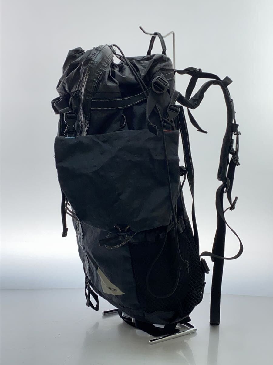 and wander X-PAC backpack rucksack polyester black AW-AA651 2
