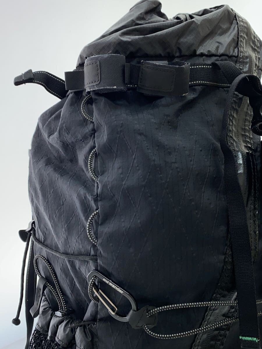 and wander X-PAC backpack rucksack polyester black AW-AA651 5