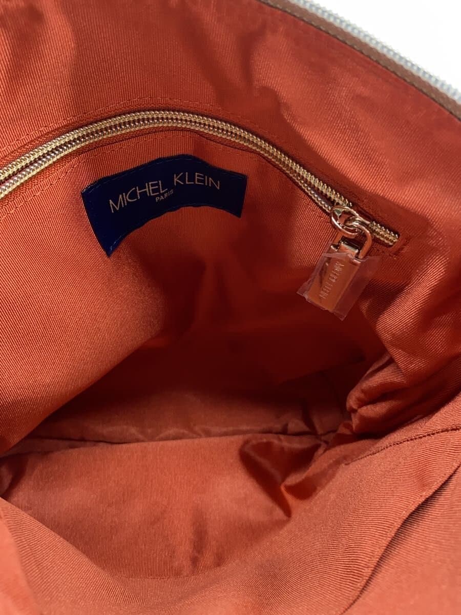 MICHEL KLEIN Shoulder Bag BEG All Over Pattern 6