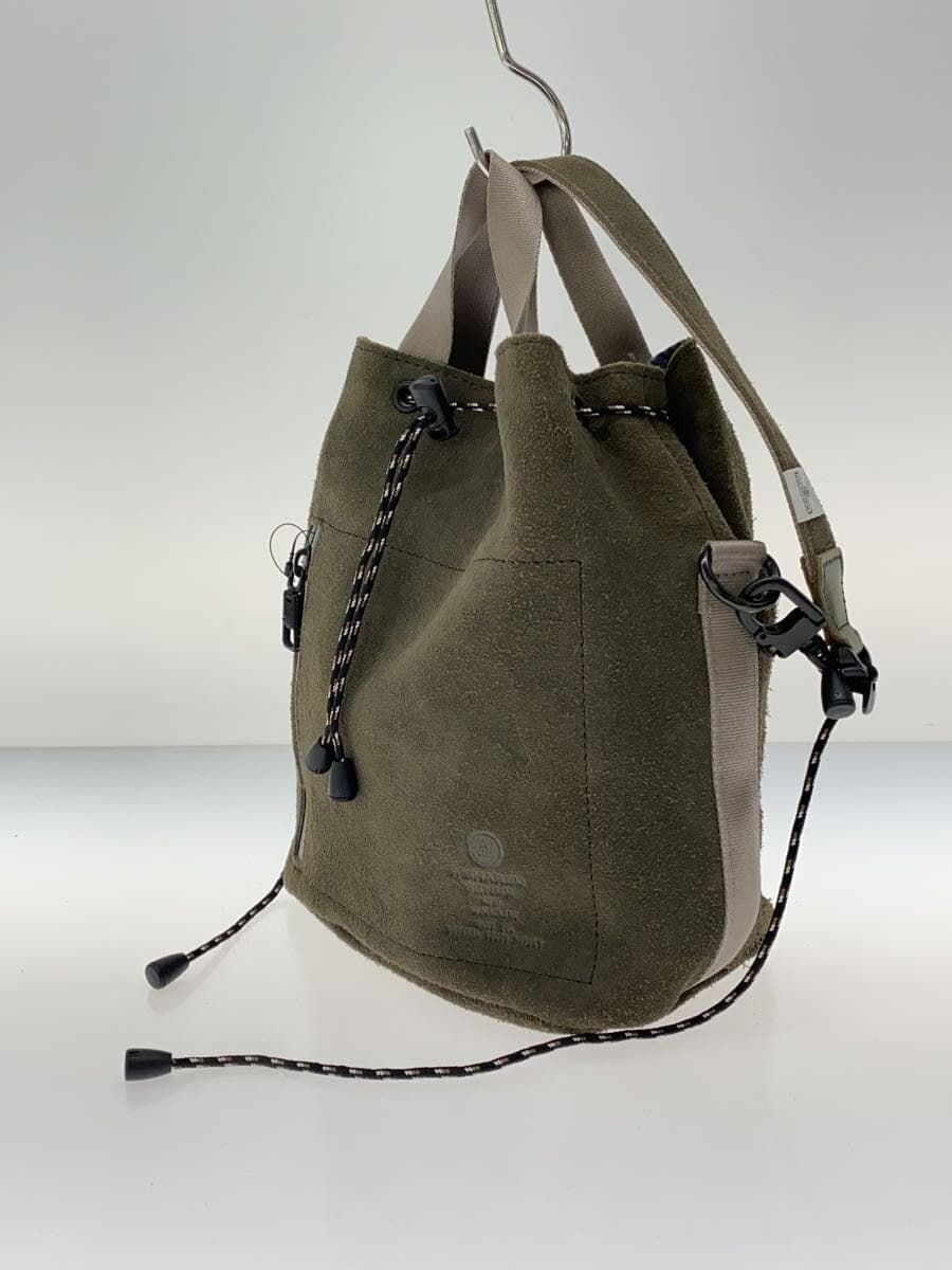 AS2OV Bag Suede KHK Solid Color 2