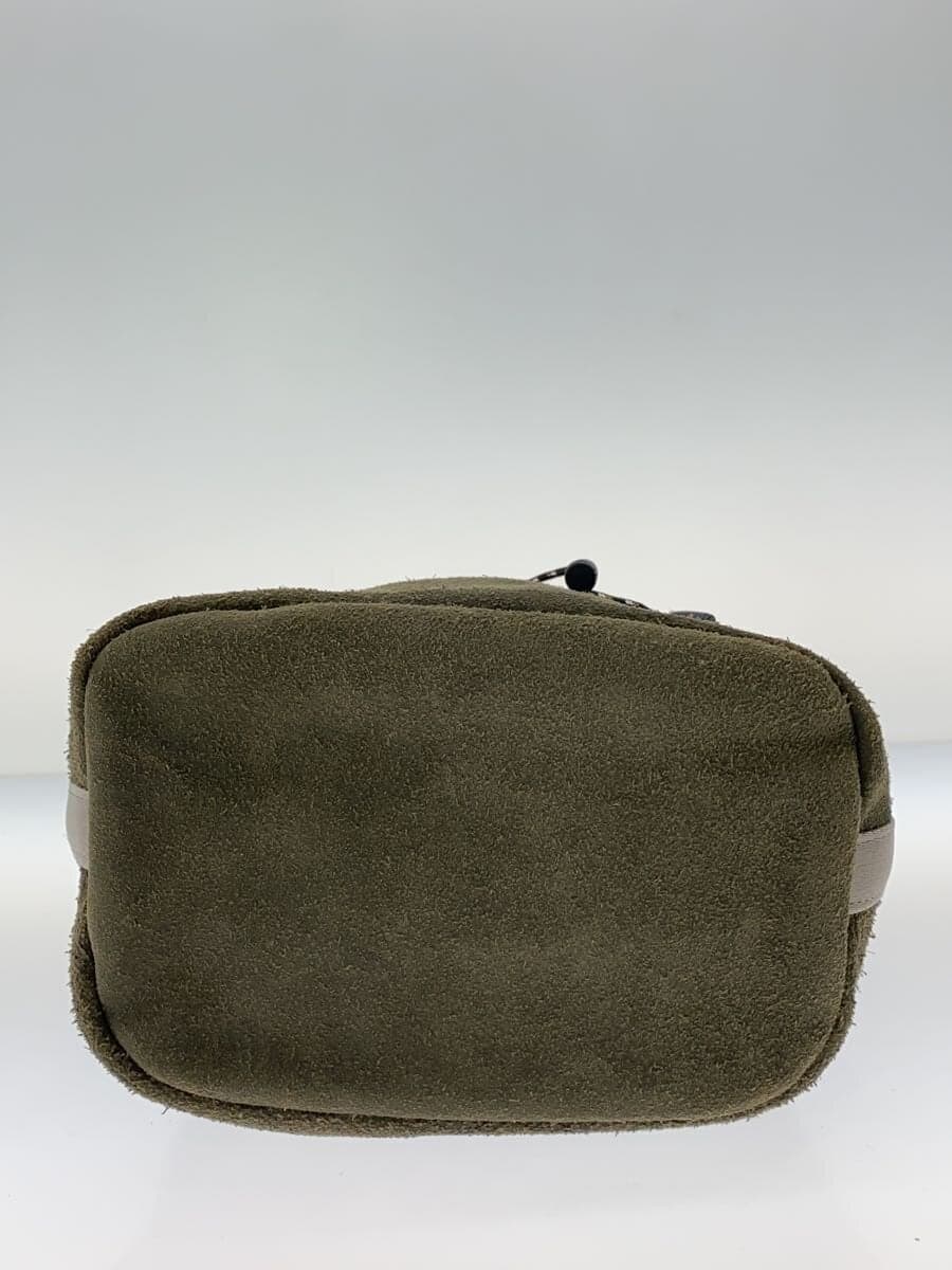 AS2OV Bag Suede KHK Solid Color 4