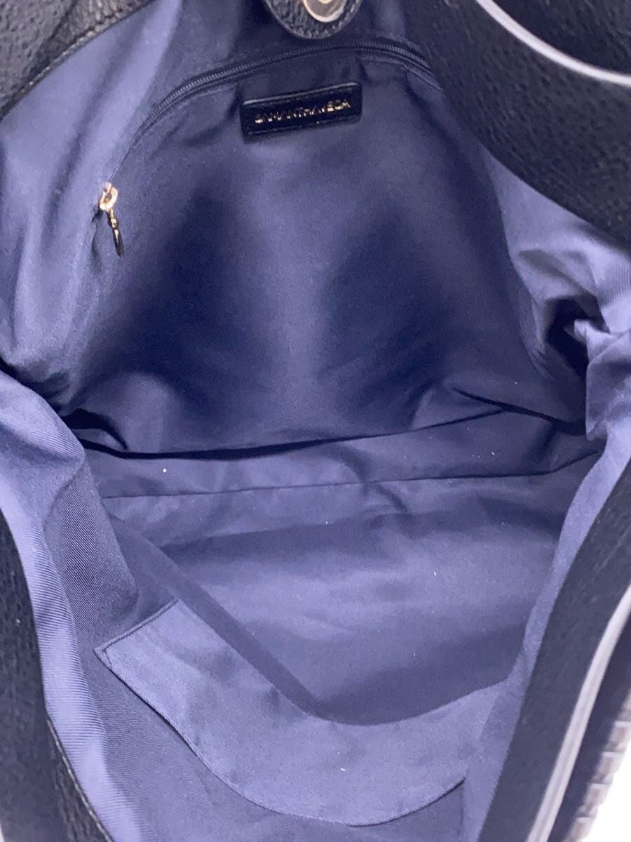 Samantha Vega Tote Bag Leather BLK Solid 6