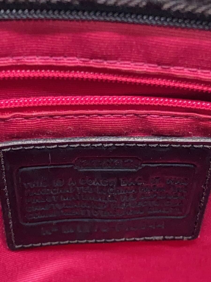 COACH Tote Bag BLK All Over Pattern F18844 5