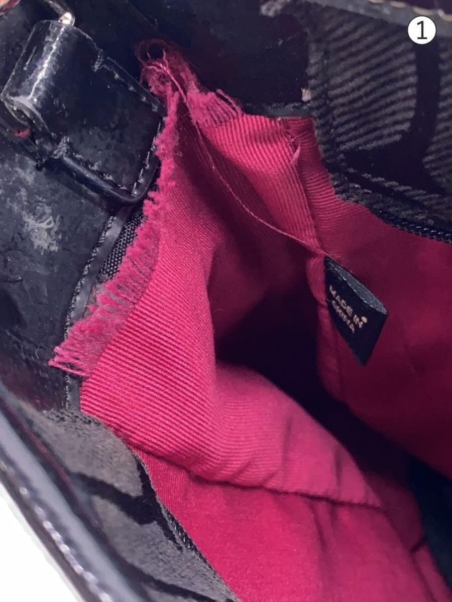 COACH Tote Bag BLK All Over Pattern F18844 7