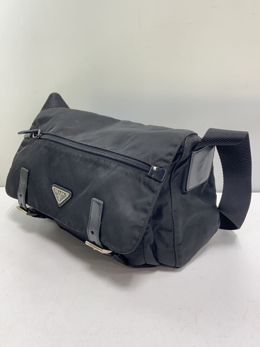 PRADA Shoulder Bag Nylon BLK 2